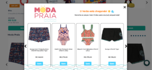 pop-up de retenção - case de sucesso clube marisol 