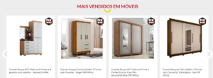 case de sucesso moveis linhares - vitrine mais vendidos em móveis