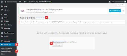 integração woocomerce smarthint integração woocomerce smarthint