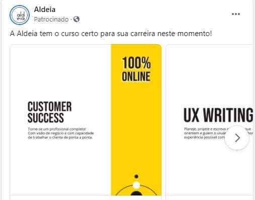 Recomendación de anuncios de Facebook Recomendación de anuncios de Facebook