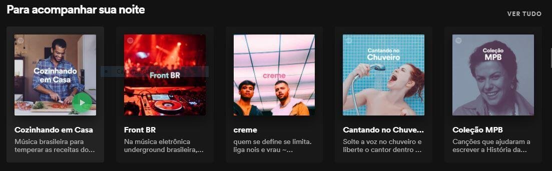Recomendação Spotify recomendação Spotify