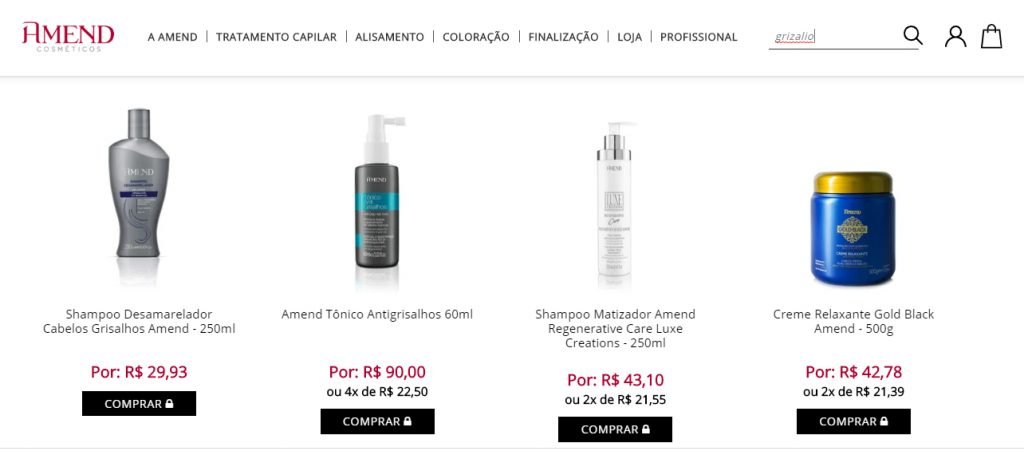 Busca inteligente da SmartHint Busca inteligente da SmartHint