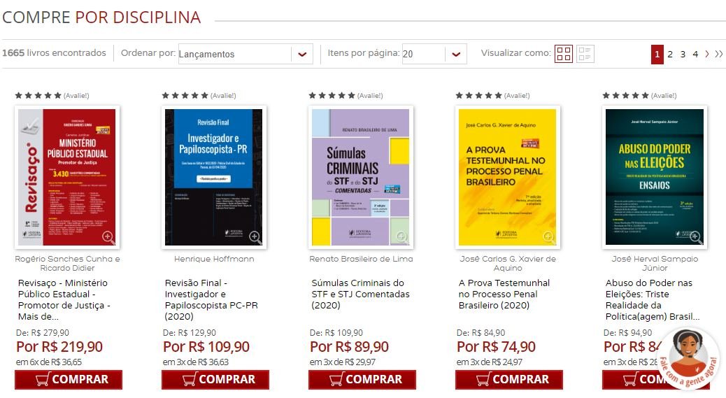 vitrine virtual feita pela SmartHint vitrine virtual feita pela SmartHint