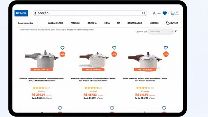 Vitrines virtuais com a SmartHint!